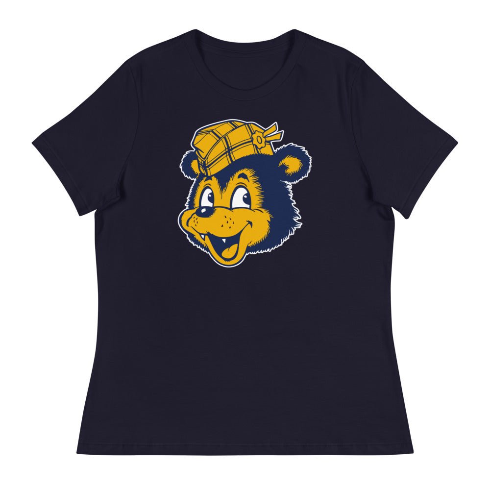 UC Riverside Vintage Women's Relaxed Shirt - 1950s Happy Highlander Mascot Art W Relaxed T Shirt - Rivalry Week