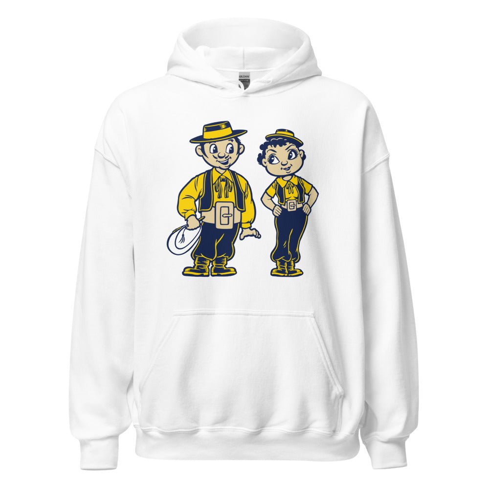 UCSB Vintage Hoodie - 1950s Gauchos in Love Art Hoodie - Rivalry Week