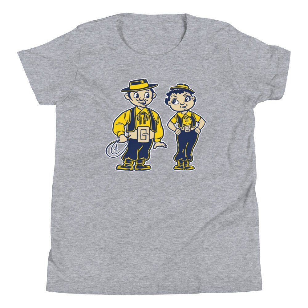 UCSB Vintage Kids Youth Shirt - 1950s Gauchos in Love Art Youth Staple Tee - Rivalry Week