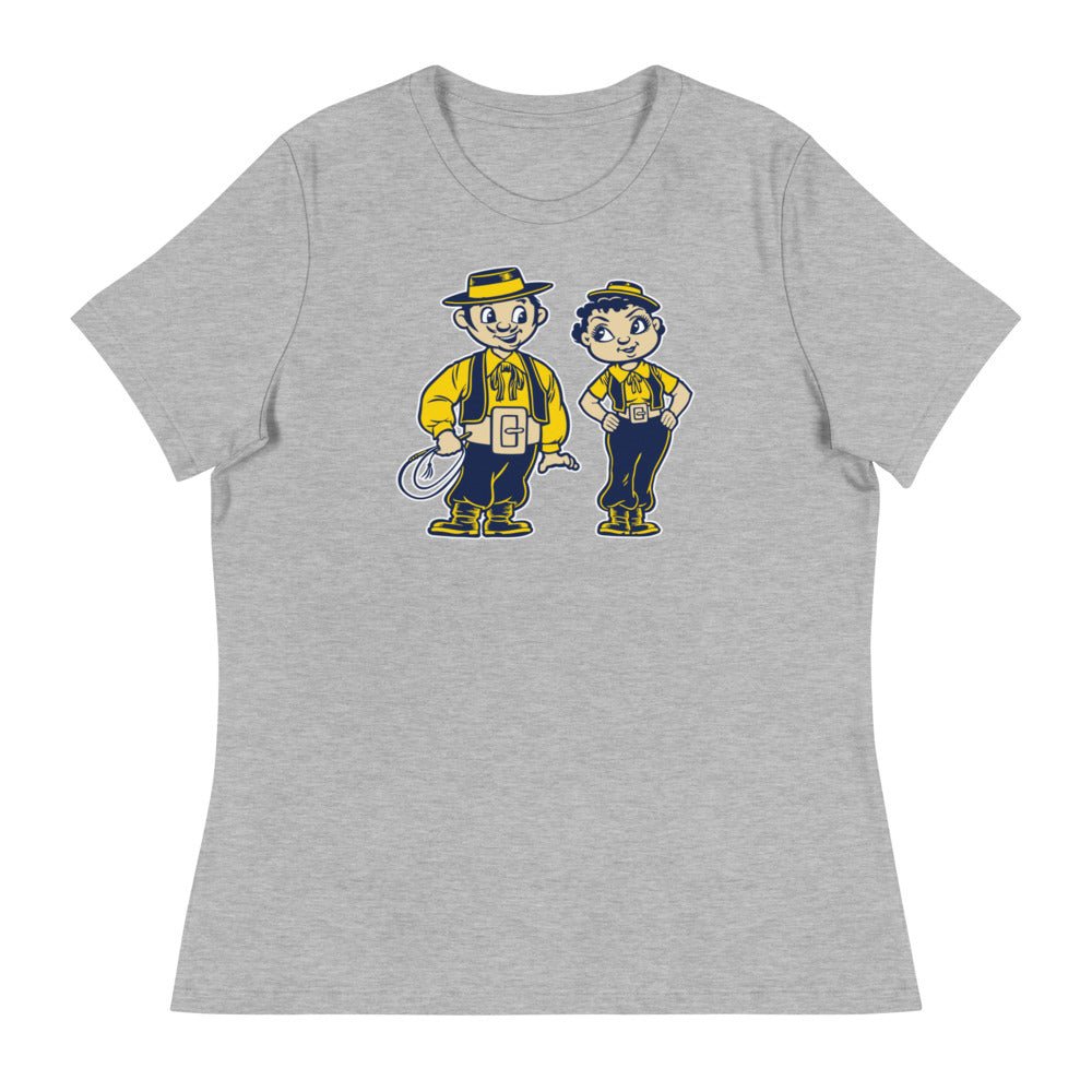 UCSB Vintage Women's Relaxed Shirt - 1950s Gauchos in Love Art W Relaxed T Shirt - Rivalry Week