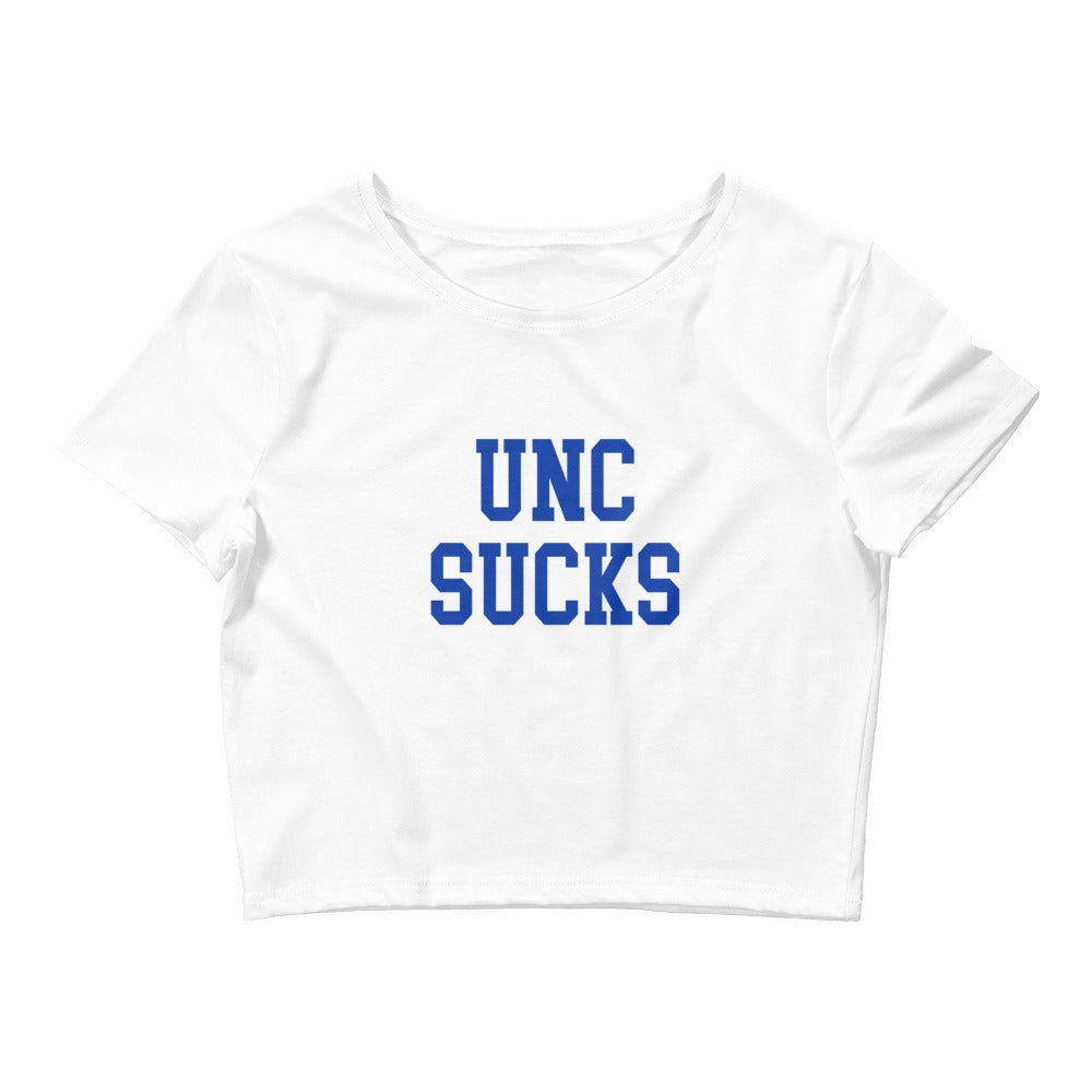 UNC Sucks Duke Rivalry Crop Top Crop Top - rivalryweek