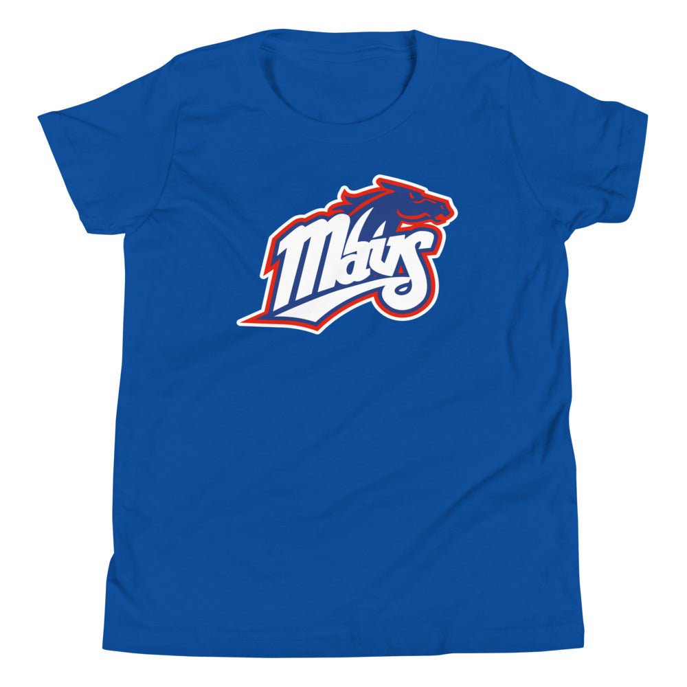 Upper Makefield Kids Youth Shirt - Mavs Baseball/Softball Art Youth Staple Tee - Rivalry Week