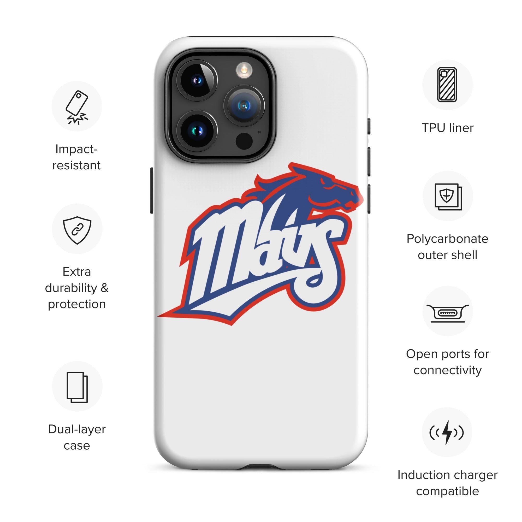 Upper Makefield Mavs - Tough Case for iPhone® - Rivalry Week