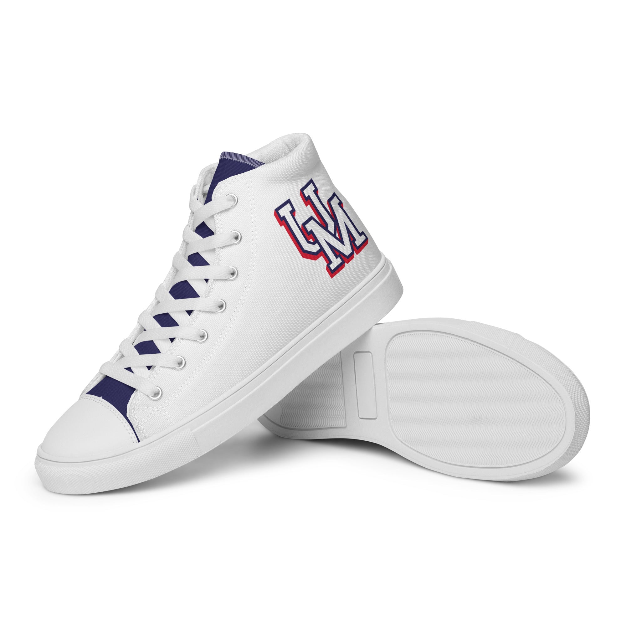 Upper Makefield - UM Women's High Top Canvas Shoes - Rivalry Week