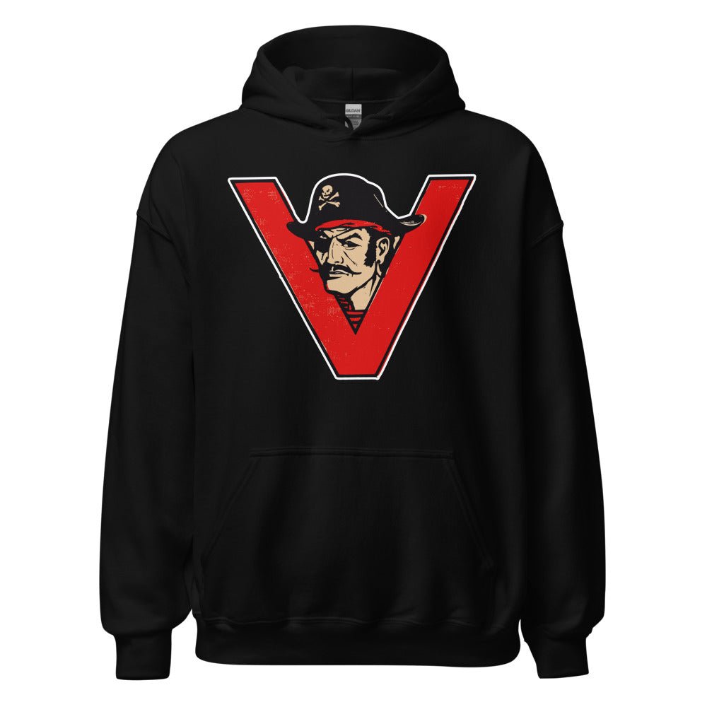 Ventura College Hoodie - 1940s Vintage Pirates Art Hoodie - rivalryweek