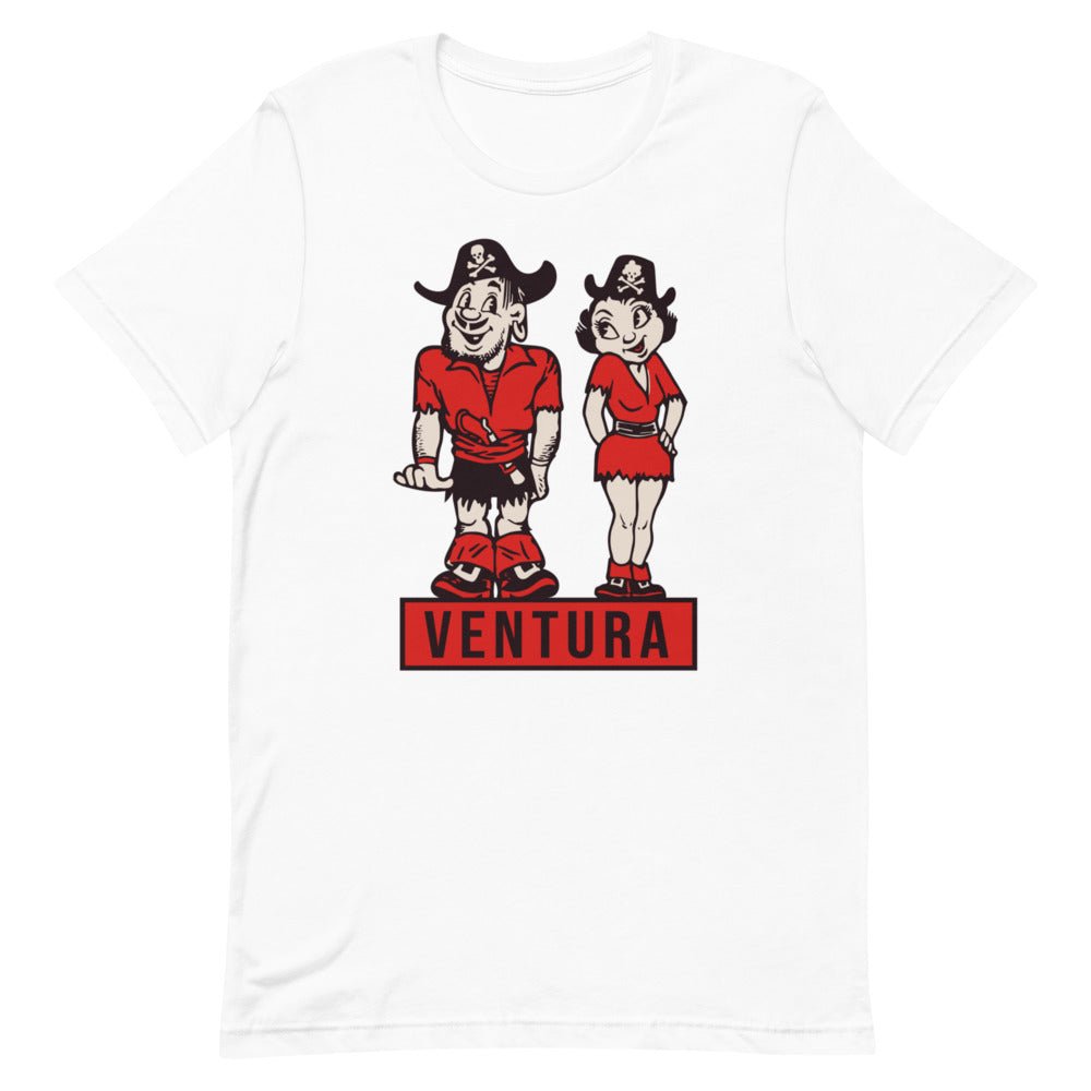 Ventura College Vintage Shirt - 1950s Pirates in Love Art Shirt - rivalryweek