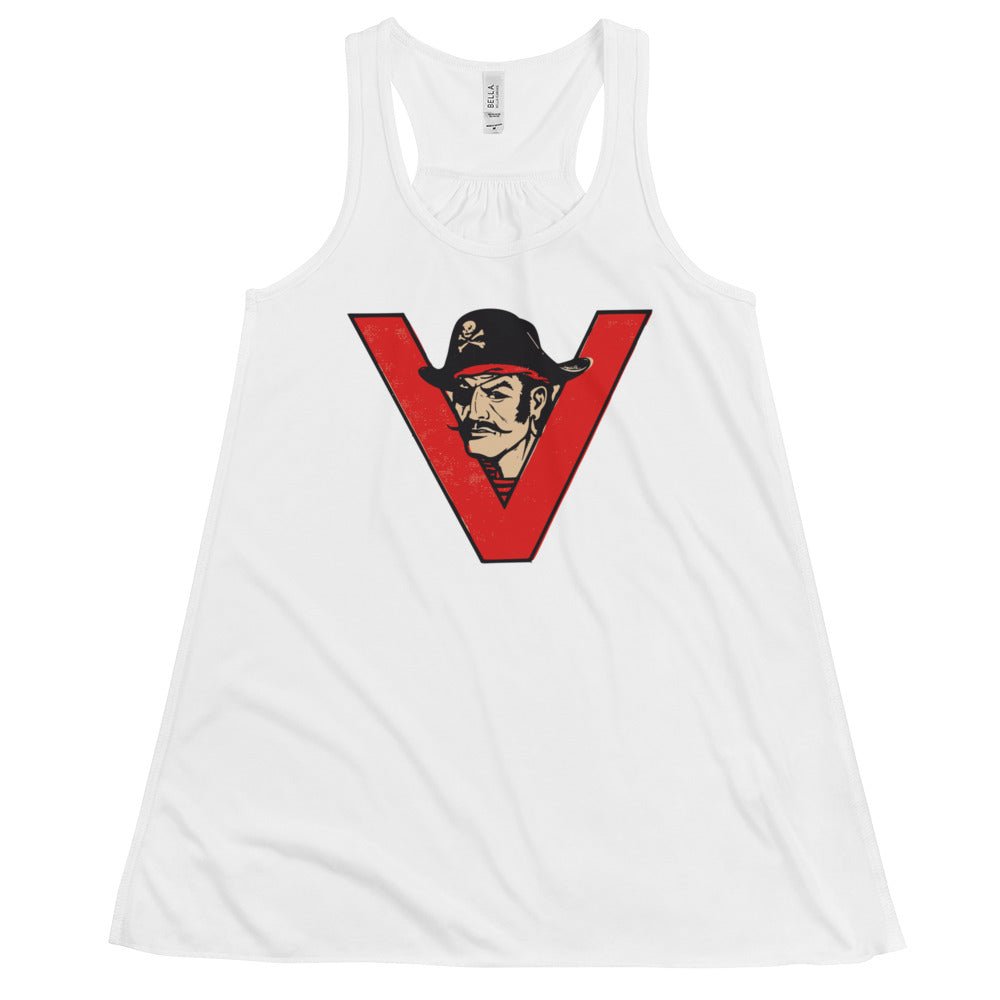 Ventura College Women's Flowy Tank Top - 1940s Vintage Pirates Art W Tank Top - rivalryweek