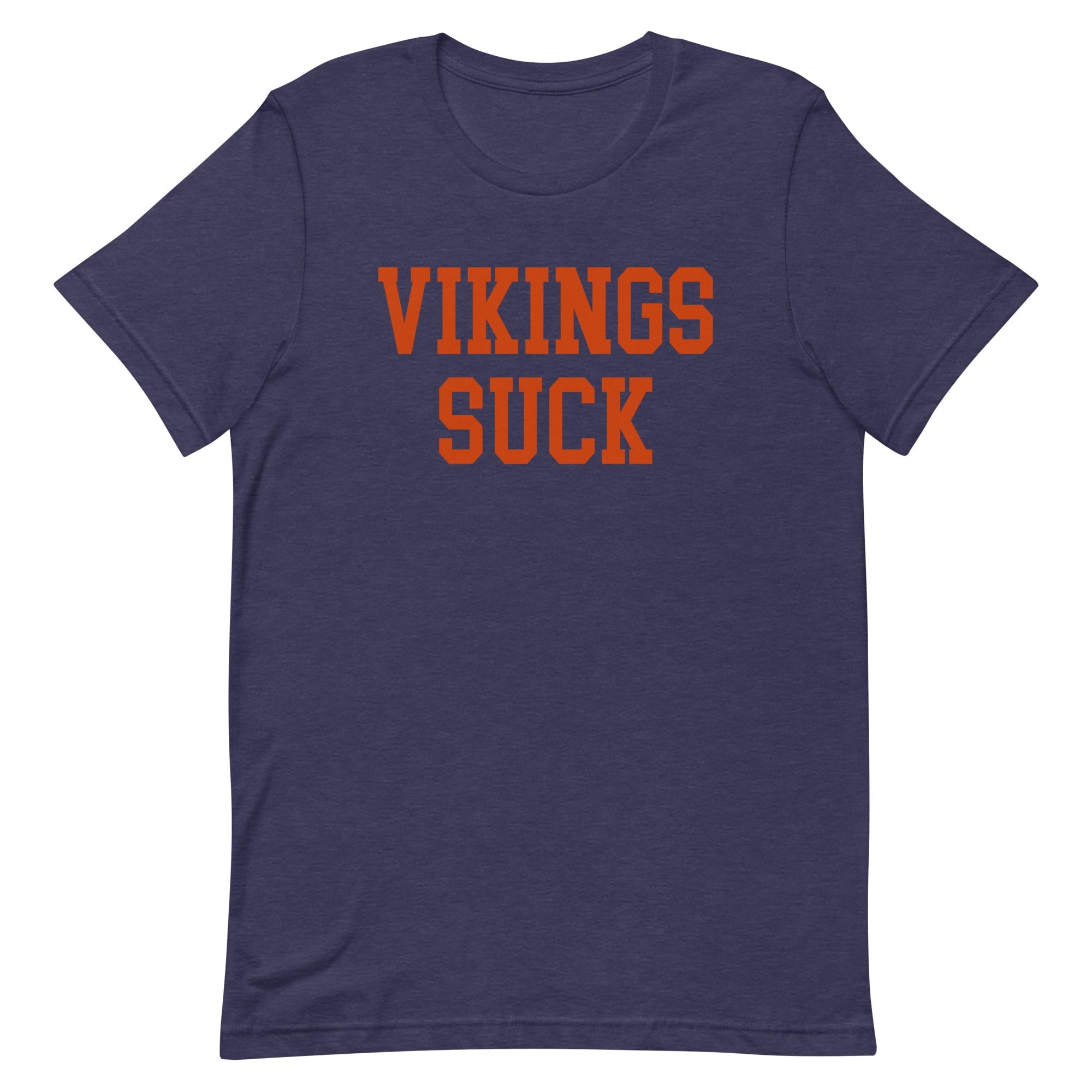 Vikings Suck Shirt - Bears Rivalry Shirt Heather Navy Shirt - rivalryweek