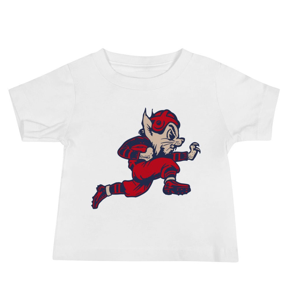 Vintage Arizona Wildcats Football Baby T Shirt - 1940s Wildcat Football Art Baby Staple Tee - Rivalry Week