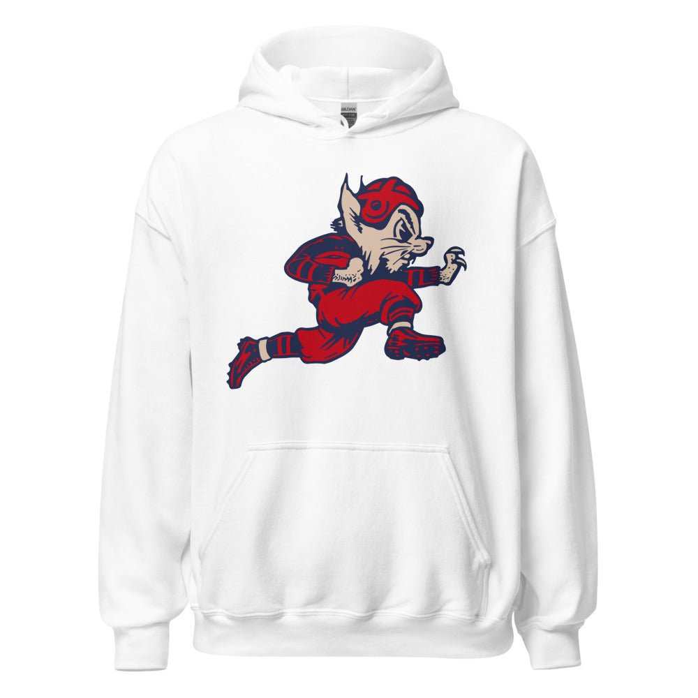 Vintage Arizona Wildcats Football Hoodie - 1940s Wildcat Football Art Hoodie - Rivalry Week