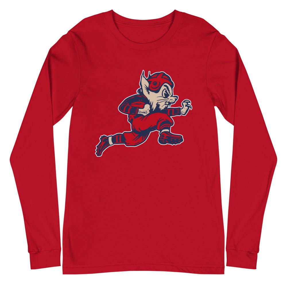 Vintage Arizona Wildcats Football Long Sleeve Shirt - 1940s Wildcat Football Art Long Sleeve Shirt - Rivalry Week