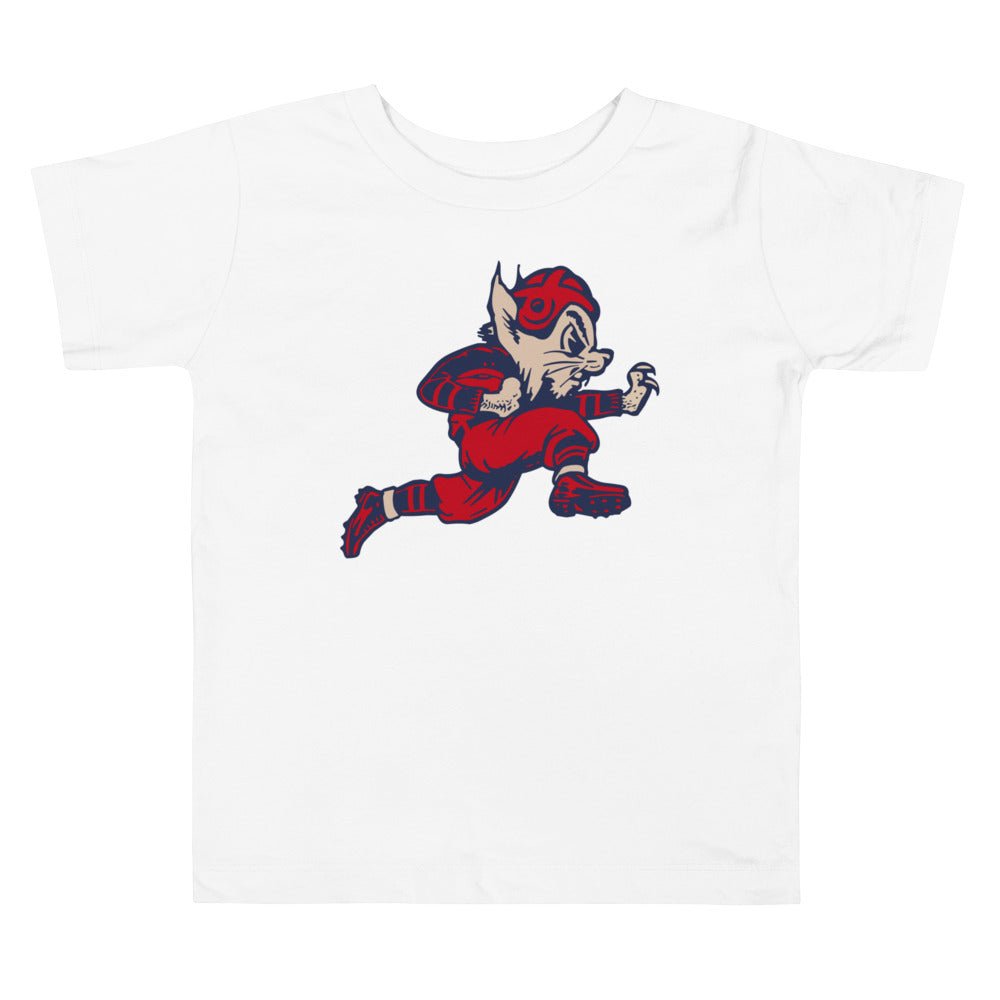 Vintage Arizona Wildcats Football Toddler T Shirt - 1940s Wildcat Football Art Toddler Staple Tee - Rivalry Week