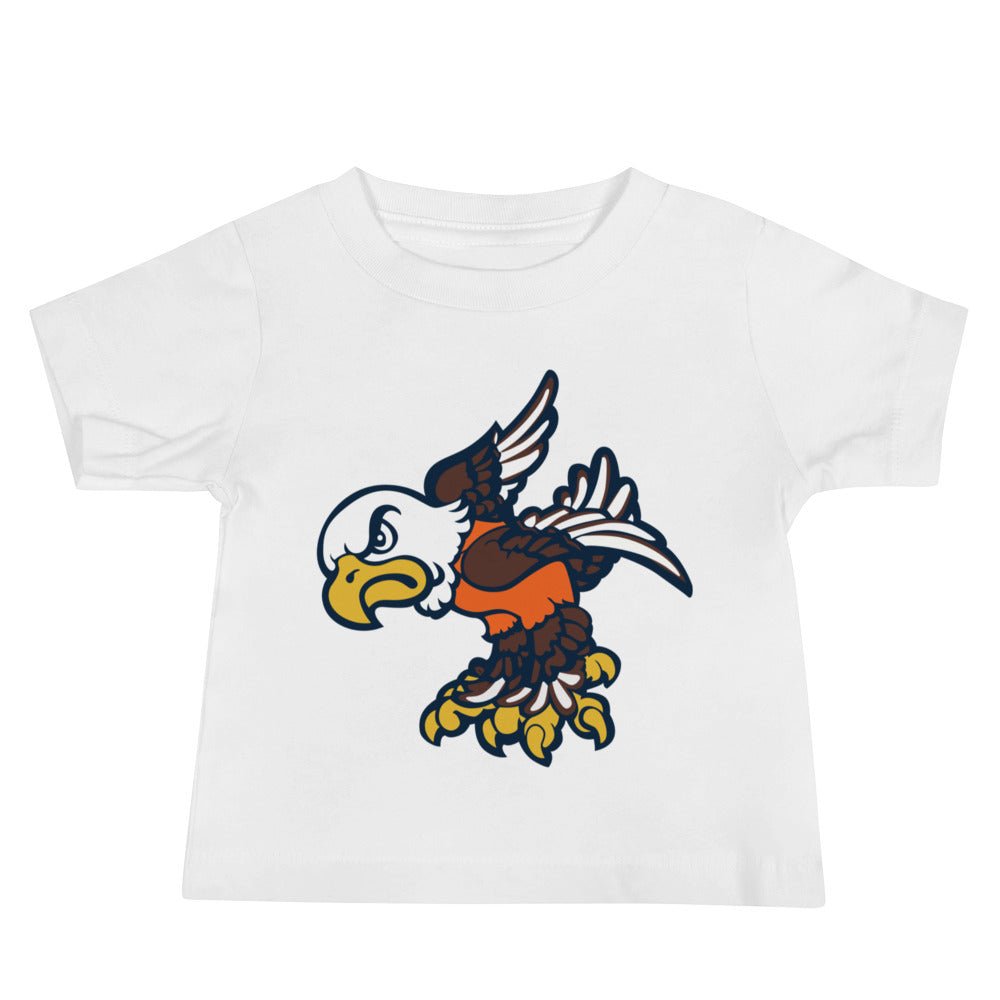 Vintage Auburn Baby T Shirt - 1960s War Eagle Art Baby Staple Tee - Rivalry Week