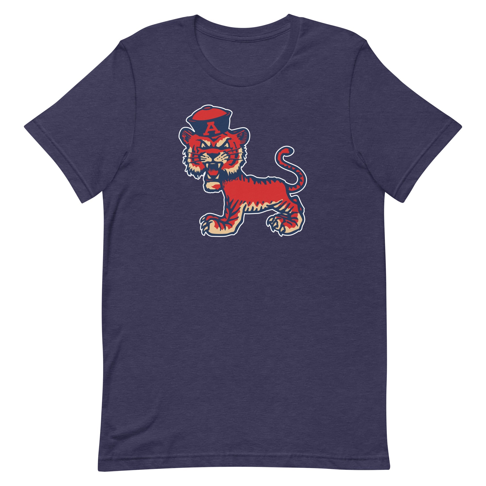 Vintage Auburn Tigers T Shirt - 1950's Sailor Tiger on the Prowl Art - rivalryweek