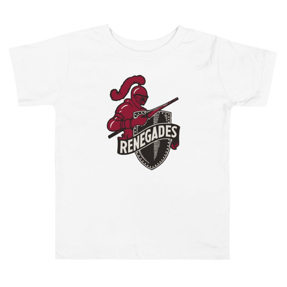 Vintage Bakersfield College Toddler T Shirt - 1940s Rengades Mascot Art Toddler Staple Tee - rivalryweek