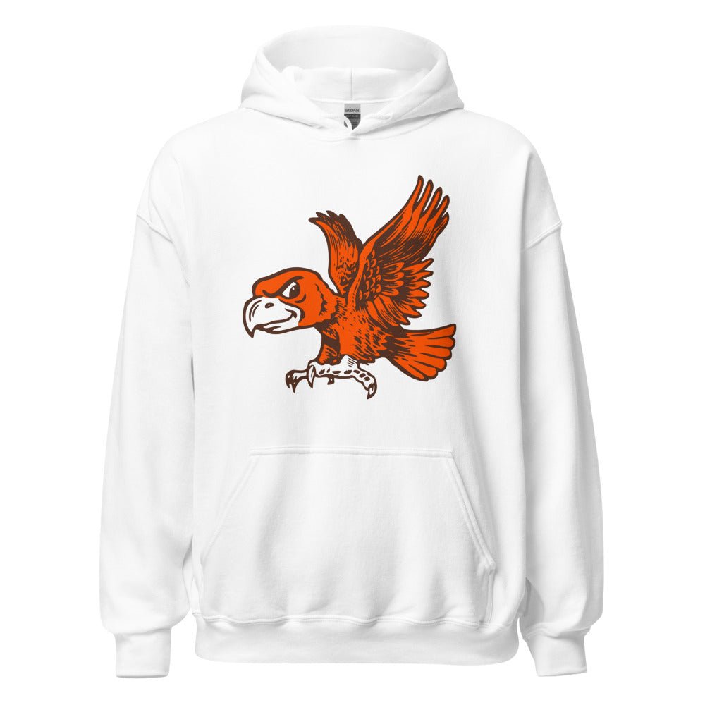 Vintage BGSU Hoodie - 1965 Flying Falcon Art Hoodie - rivalryweek