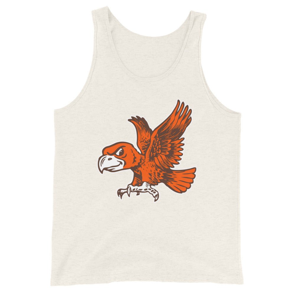 Vintage BGSU Men's Tank Top - 1965 Flying Falcon Art Mens Tank Top - rivalryweek