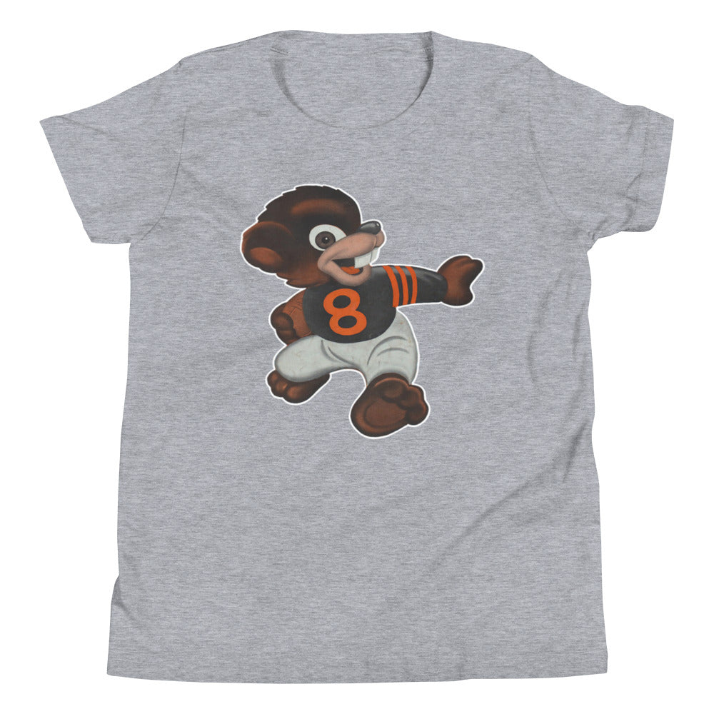 Vintage Chicago Bears Kids Youth Shirt - 1947 Gameday Art Youth Staple Tee - Rivalry Week