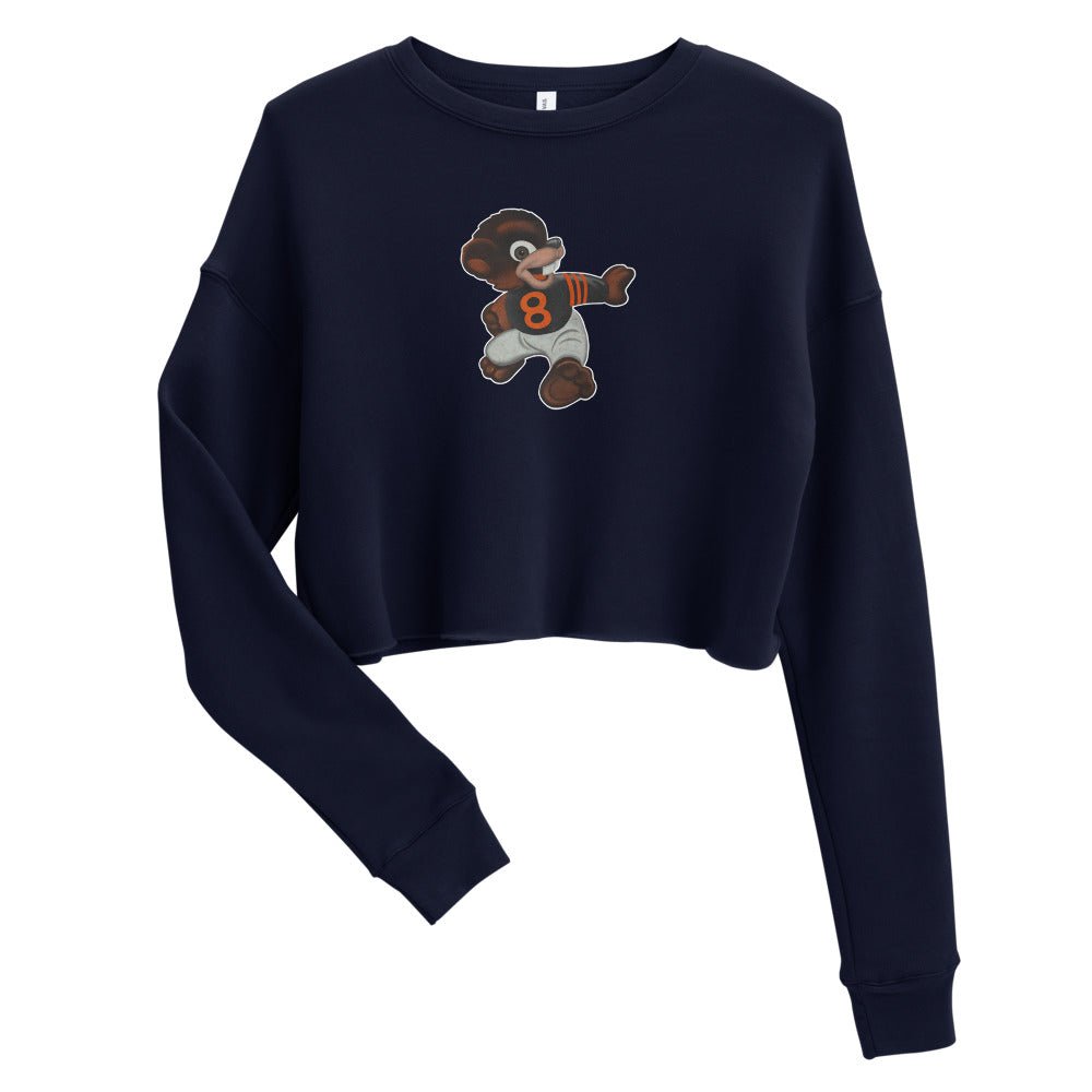 Vintage Chicago Bears Women's Cropped Sweatshirt - 1947 Gameday Art Cropped Sweatshirt - Rivalry Week