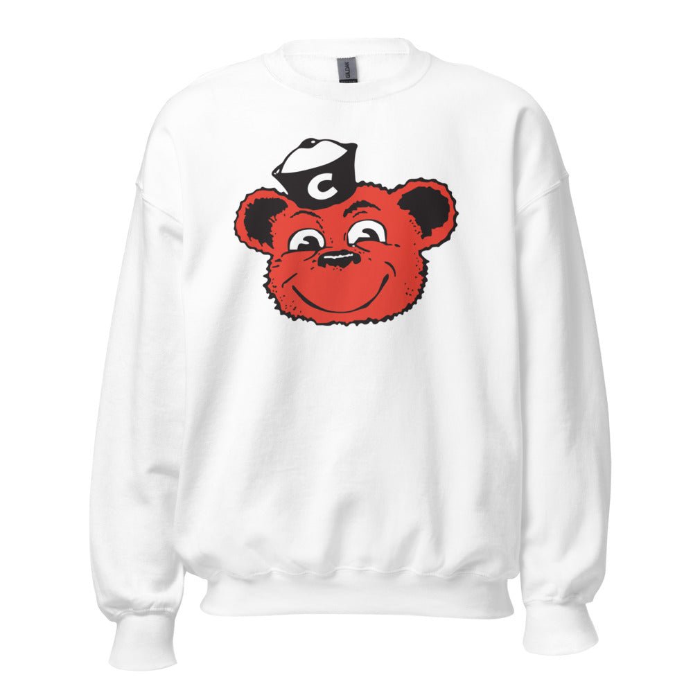 Vintage Cincinatti Crew Neck Sweatshirt - 1950s Sailor Bearcat Mascot Art Sweatshirt - rivalryweek