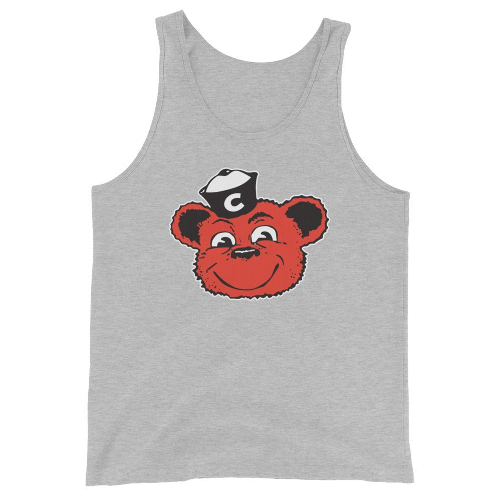 Vintage Cincinatti Men's Tank Top - 1950s Sailor Bearcat Mascot Art Mens Tank Top - rivalryweek