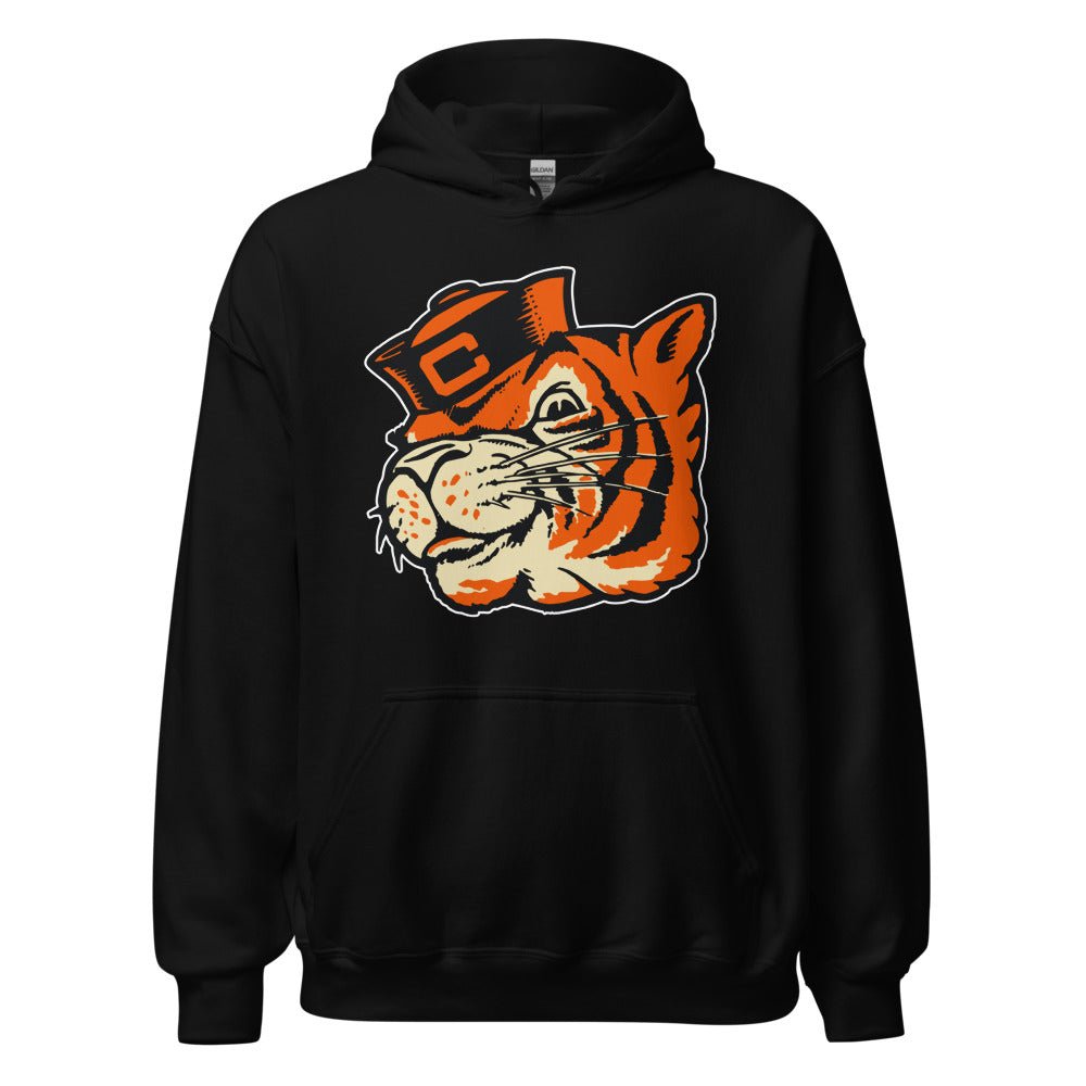 Vintage Colorado College Hoodie - 1950s Sailor Tiger Art Hoodie - rivalryweek