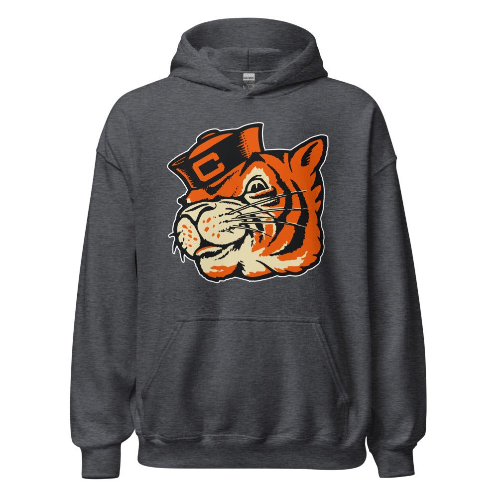 Vintage Colorado College Hoodie - 1950s Sailor Tiger Art Hoodie - rivalryweek