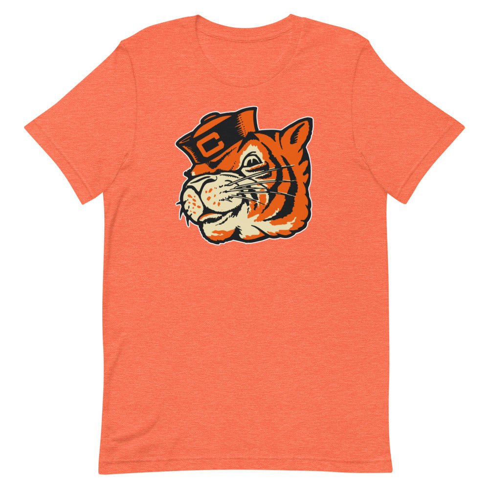 Vintage Colorado College Shirt - 1950s Sailor Tiger Art Shirt - rivalryweek