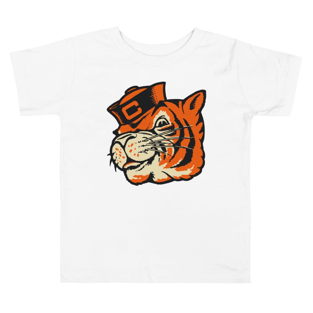 Vintage Colorado College Toddler T Shirt - 1950s Sailor Tiger Art Toddler Staple Tee - rivalryweek