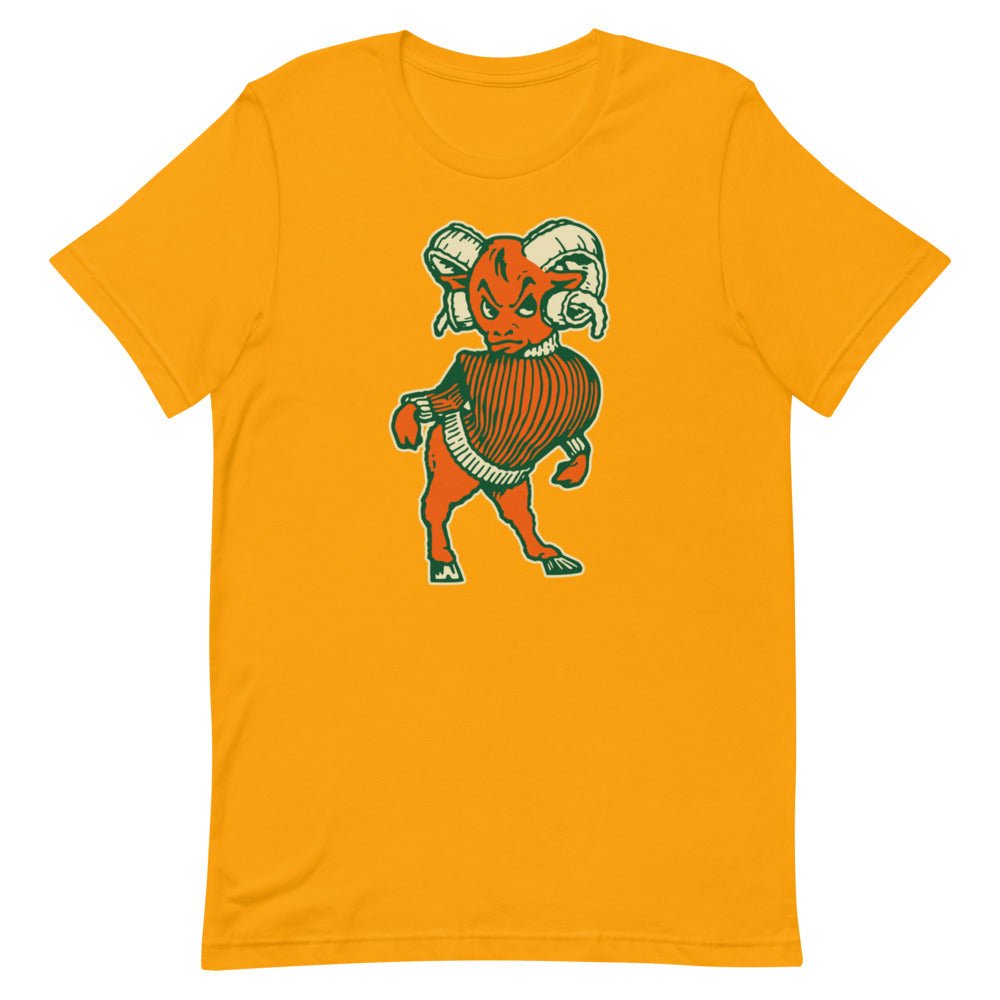 Vintage Colorado State Ram Shirt - 1950s A&M Ram with Attitude Art Shirt - rivalryweek