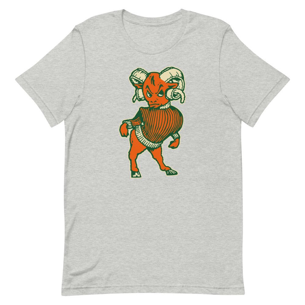 Vintage Colorado State Ram Shirt - 1950s A&M Ram with Attitude Art Shirt - rivalryweek