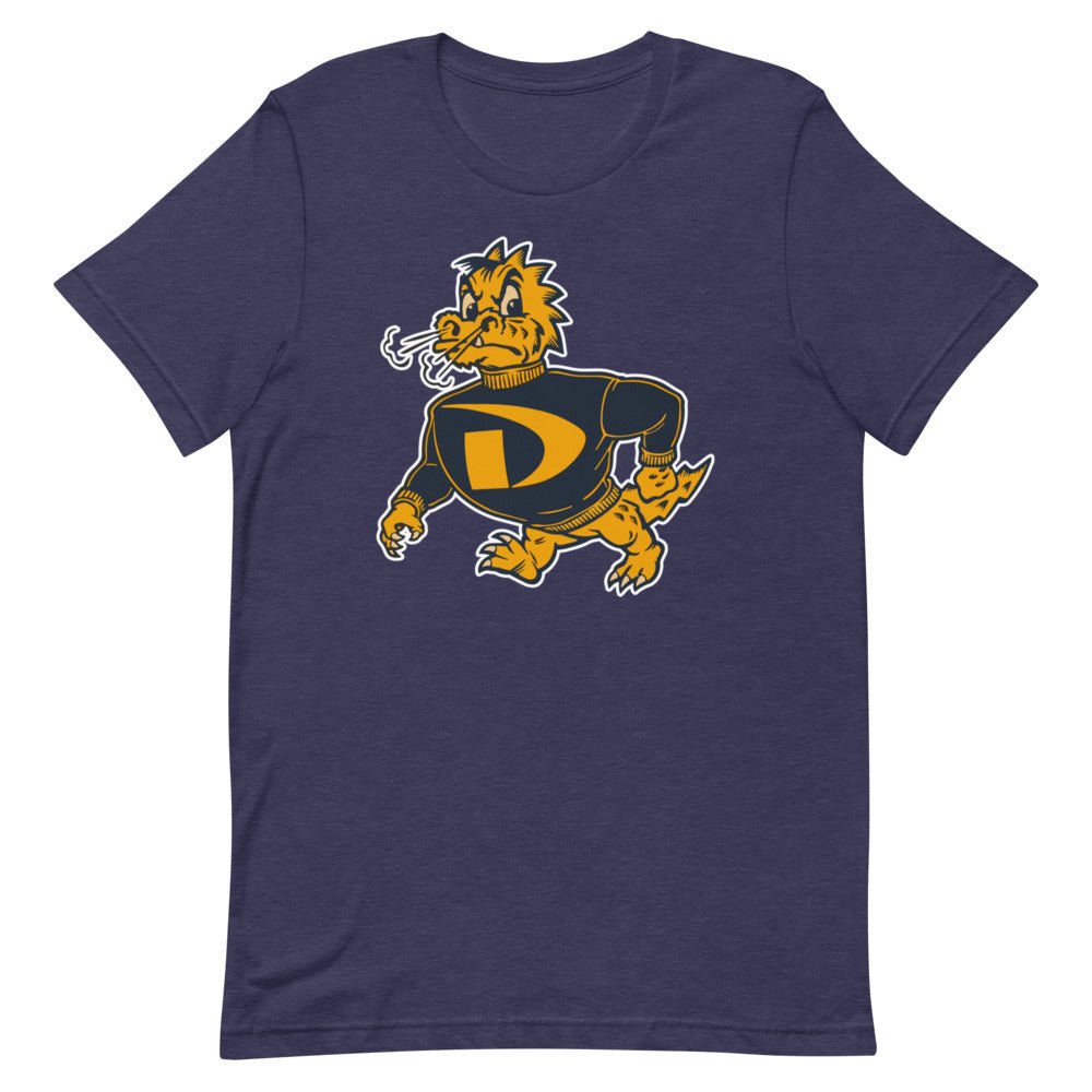 Vintage Drexel Shirt - 1950s Strutting Dragon Art Shirt - Rivalry Week