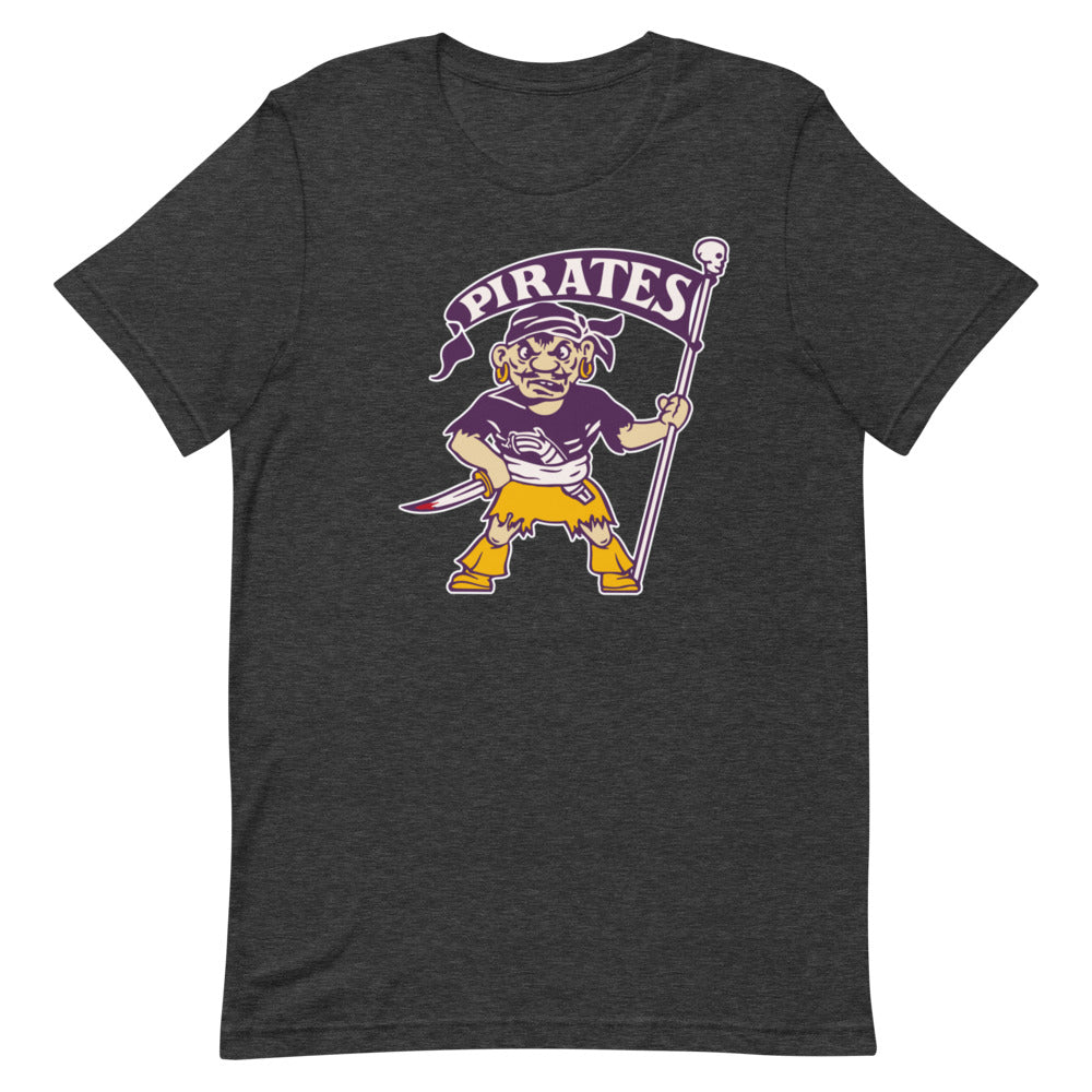 Vintage East Carolina Shirt - 1950s Pirates Mascot Art Shirt - Rivalry Week