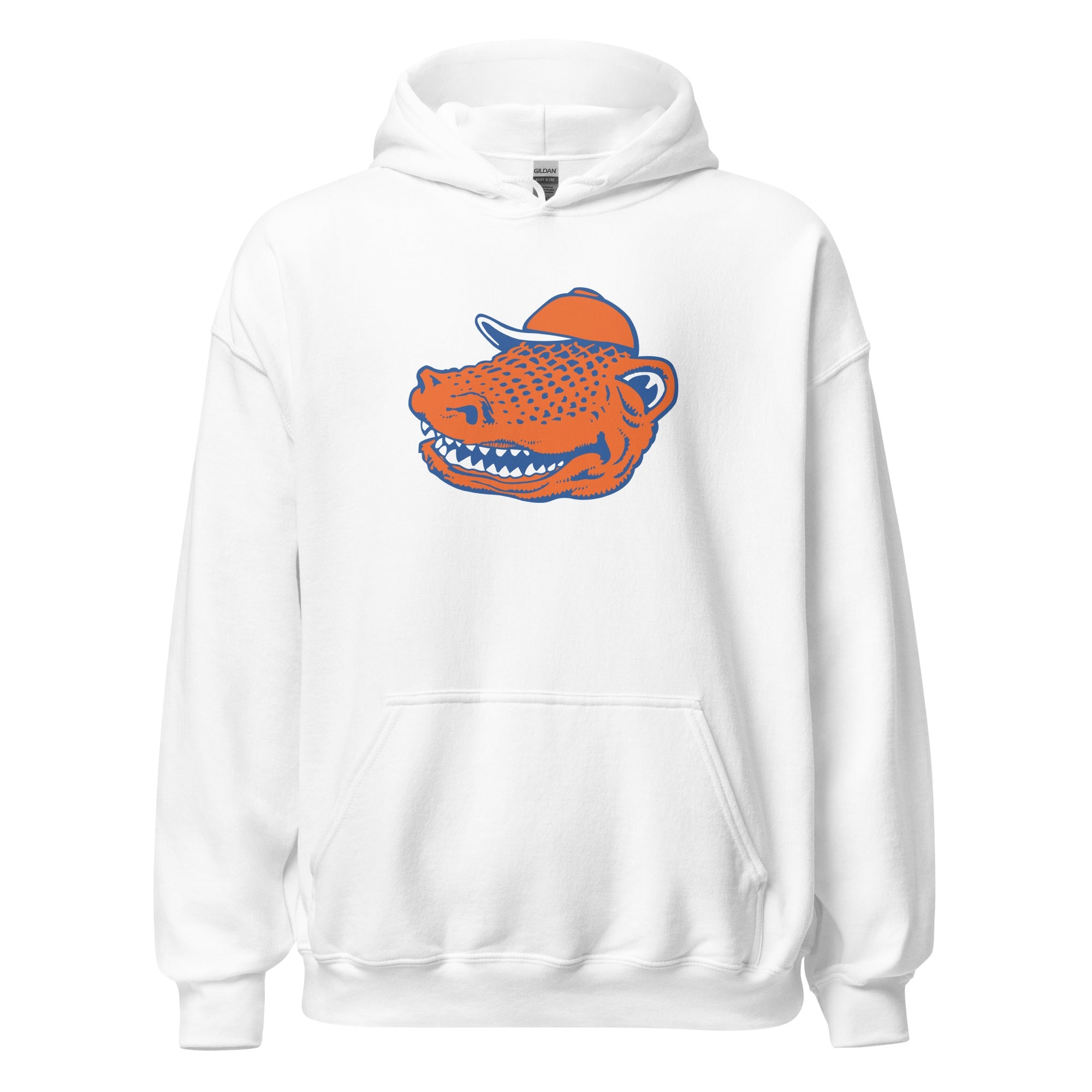 Vintage Florida Mascot Hoodie - 1950's Happy Gator Art - rivalryweek