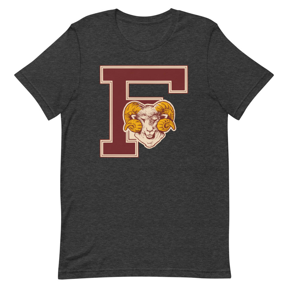 Vintage Fordham Shirt Shirt - 1940s Ram Mascot Art Shirt - Rivalry Week