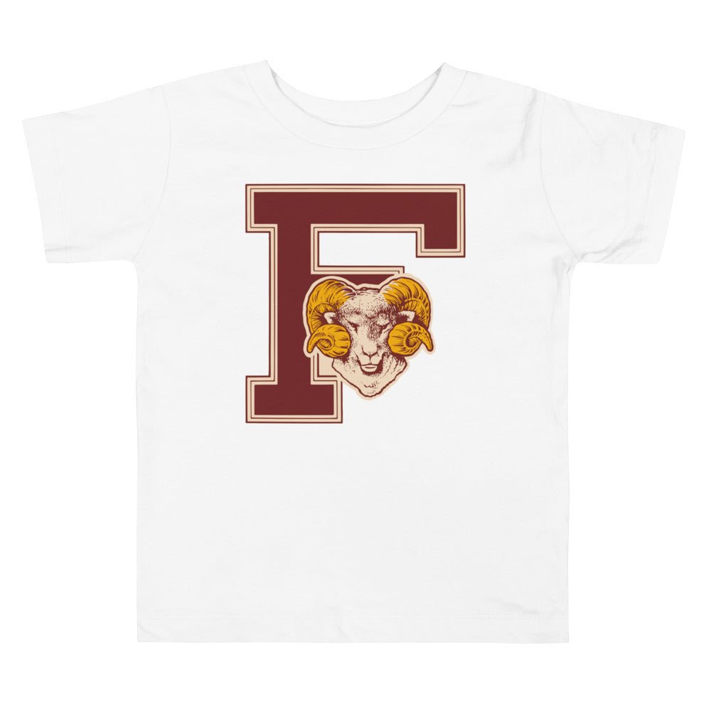 Vintage Fordham Shirt Toddler T Shirt - 1940s Ram Mascot Art Toddler Staple Tee - Rivalry Week