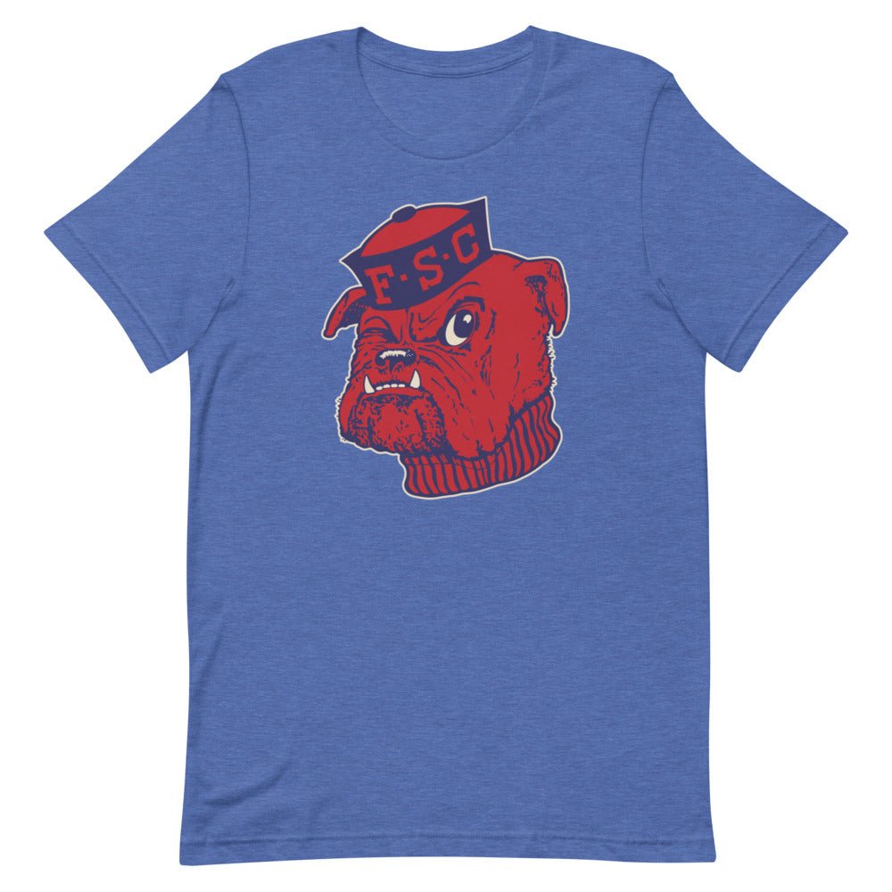 Vintage Fresno State Shirt - 1950s Sailor Bulldog Art Shirt - rivalryweek