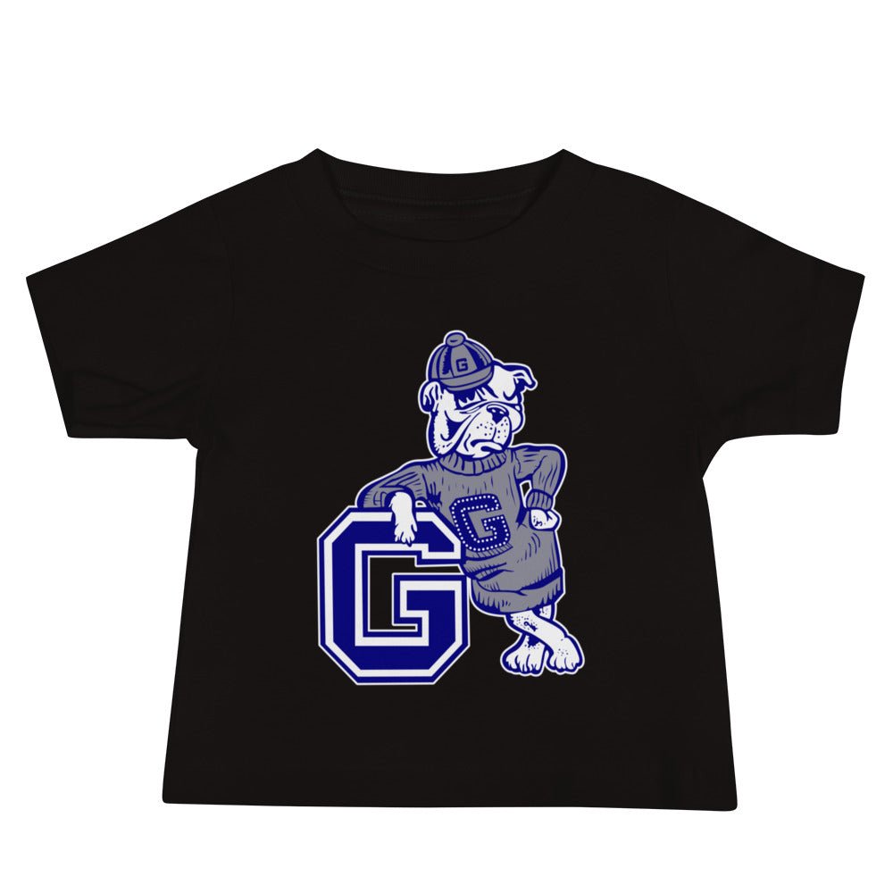 Vintage Georgetown Baby T Shirt - 1950s Leaning Hoya Art Baby Staple Tee - rivalryweek