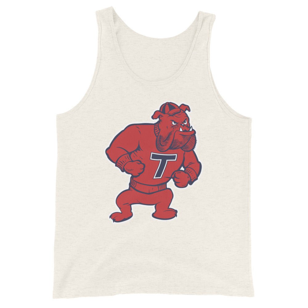 Vintage Louisiana Tech Men's Tank Top - 1950s Varsity T Bulldog Art Mens Tank Top - rivalryweek