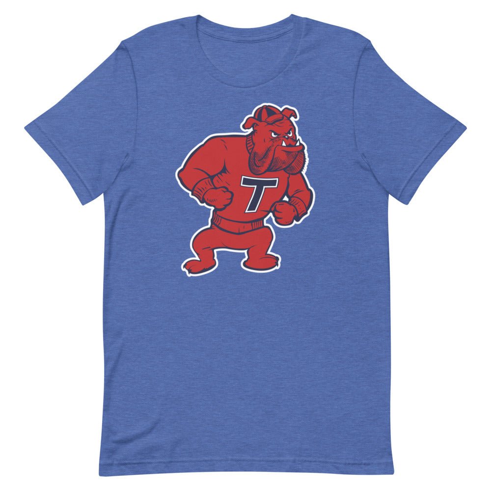 Vintage Louisiana Tech Shirt - 1950s Varsity T Bulldog Art Shirt - rivalryweek