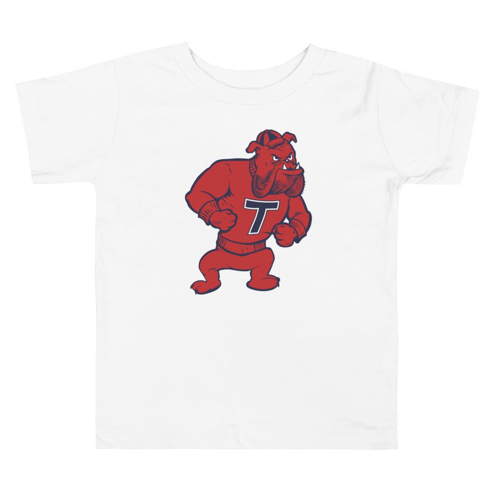 Vintage Louisiana Tech Toddler T Shirt - 1950s Varsity T Bulldog Art Toddler Staple Tee - rivalryweek