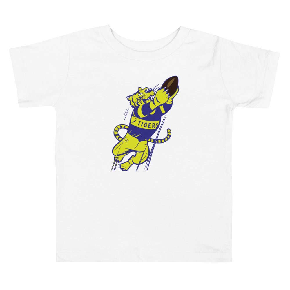 Vintage LSU Football Toddler T Shirt - 1950s Tiger Football Art Toddler Staple Tee - rivalryweek