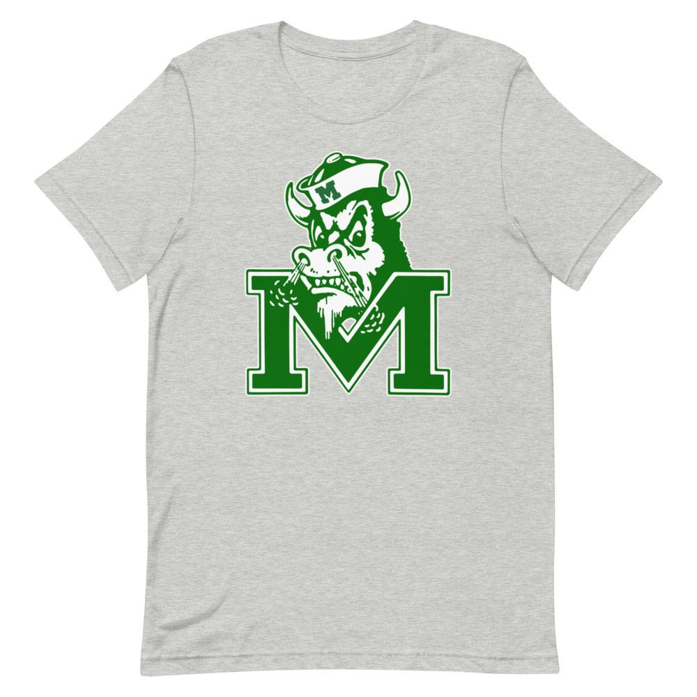 Vintage Marshall University Shirt - 1950s Bison Mascot Sailor Art Shirt - rivalryweek