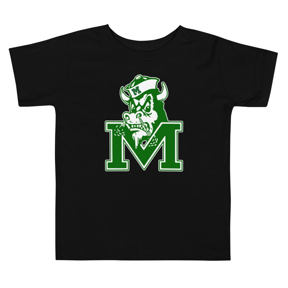 Vintage Marshall University Toddler T Shirt - 1950s Bison Mascot Sailor Art Toddler Staple Tee - rivalryweek