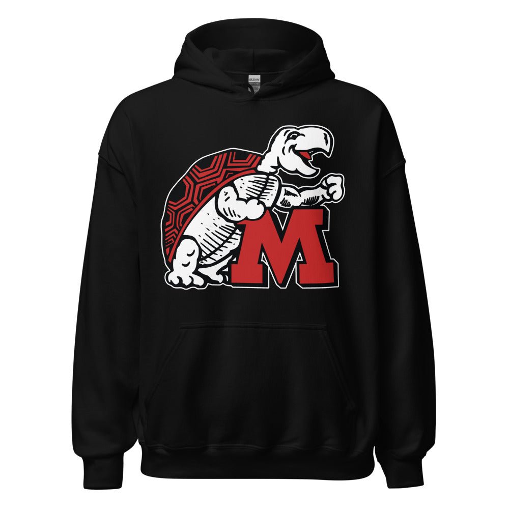 Vintage Maryland Hoodie - 1933 Happy Terrapin Art Hoodie - rivalryweek