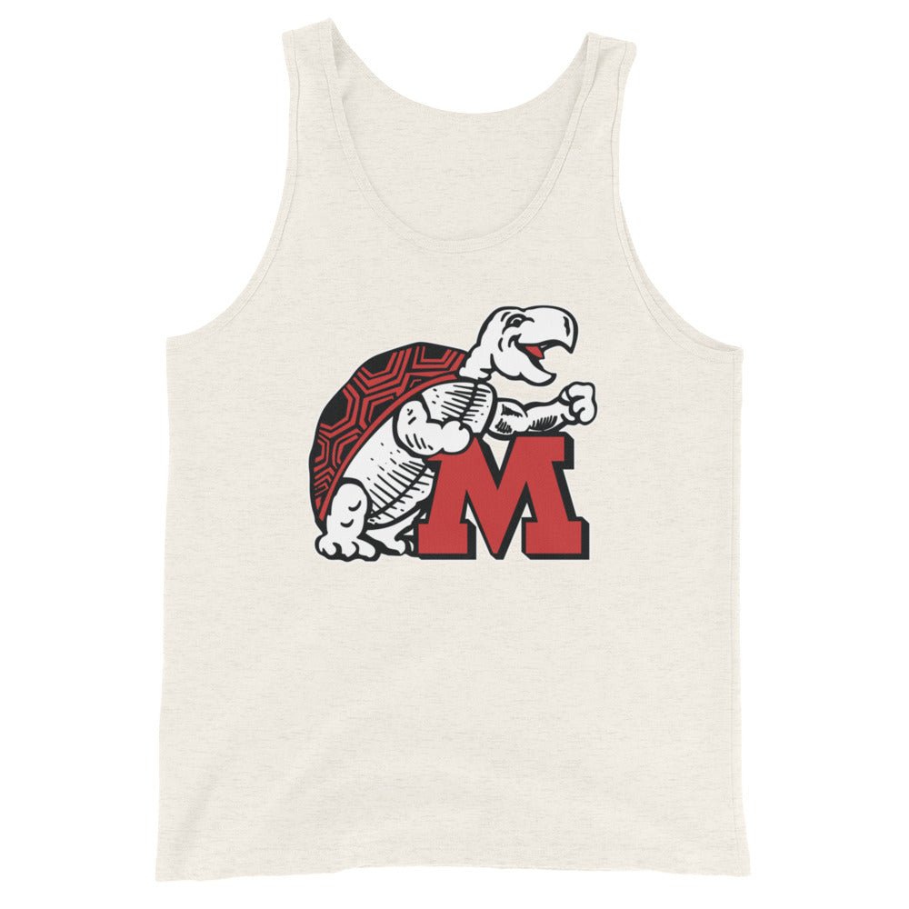 Vintage Maryland Men's Tank Top - 1933 Happy Terrapin Art Mens Tank Top - rivalryweek