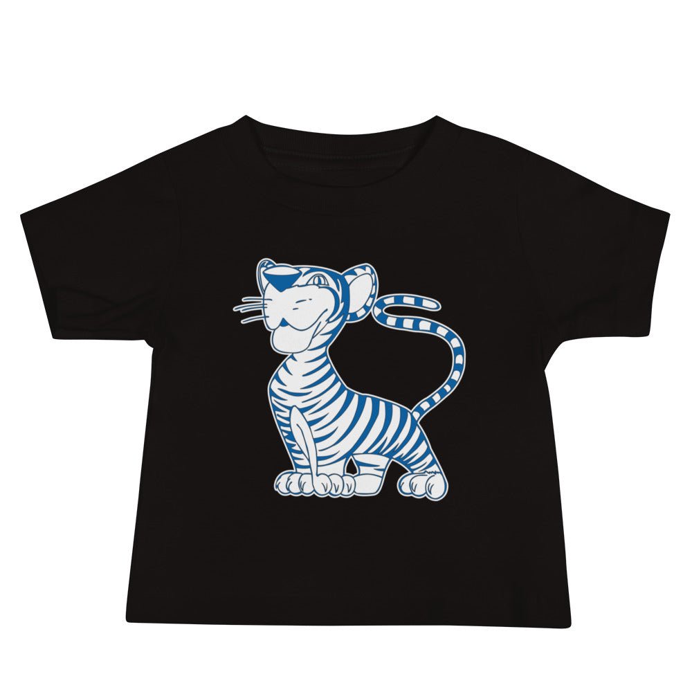 Vintage Memphis Baby T Shirt - 1960s Memphis Tiger Mascot Art Baby Staple Tee - rivalryweek