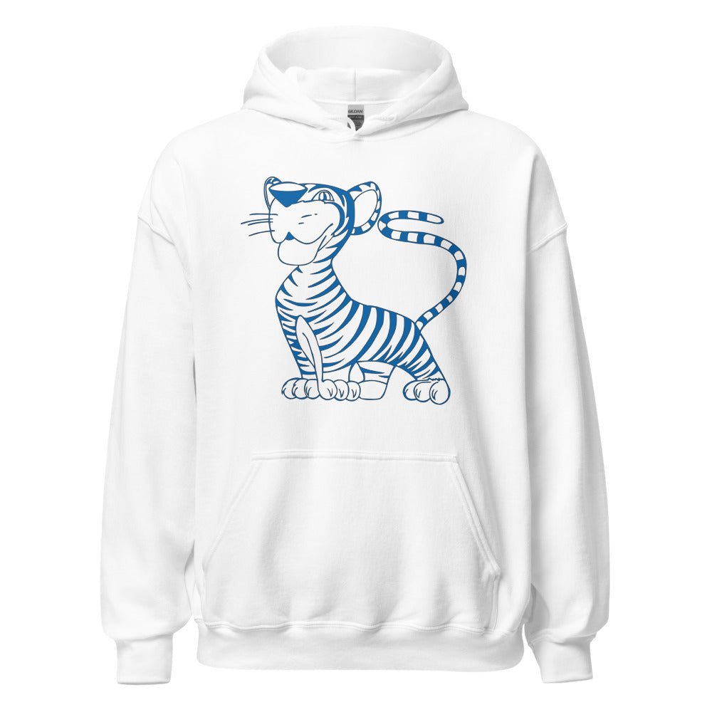 Vintage Memphis Hoodie - 1960s Memphis Tiger Mascot Art Hoodie - rivalryweek