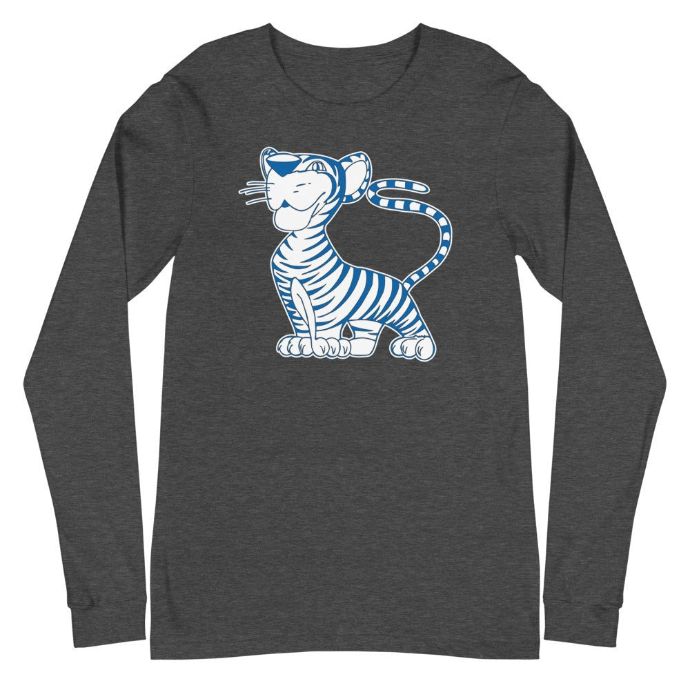 Vintage Memphis Long Sleeve Shirt - 1960s Memphis Tiger Mascot Art Long Sleeve Shirt - rivalryweek