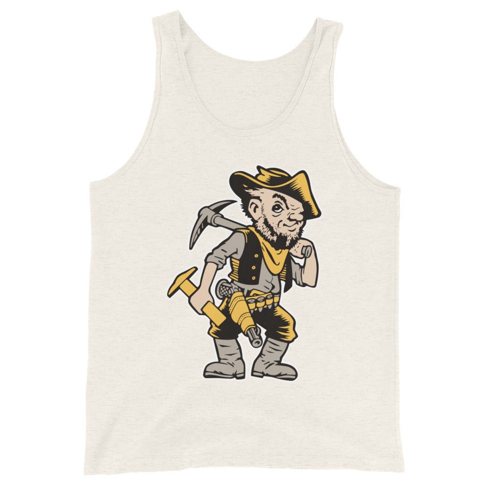 Vintage Missouri S&T (Mines) Men's Tank Top - 1940s Missouri Miner Art Mens Tank Top - Rivalry Week